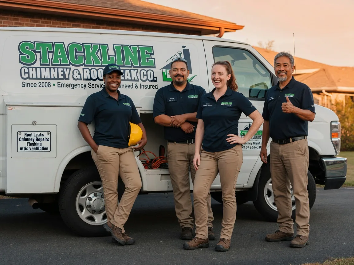 Chimney flashing repair company in Jamesport, MO